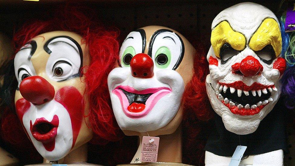 Clown masks