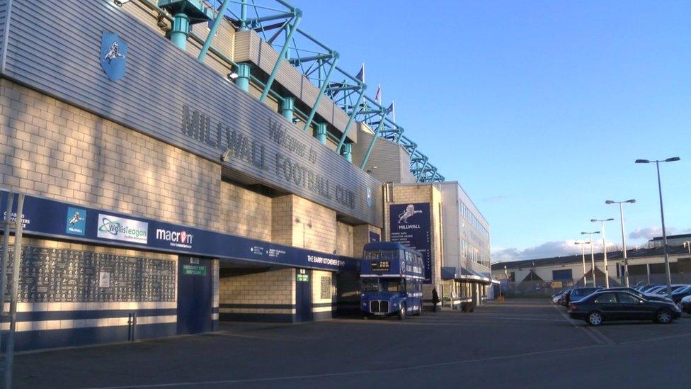 Millwall New Den stadium