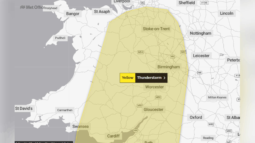 Weather map