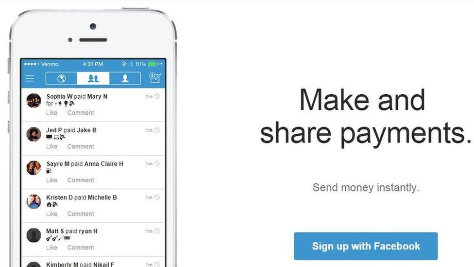 Venmo screengrab