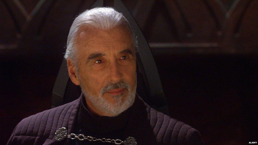 Christopher Lee as Count Dooku