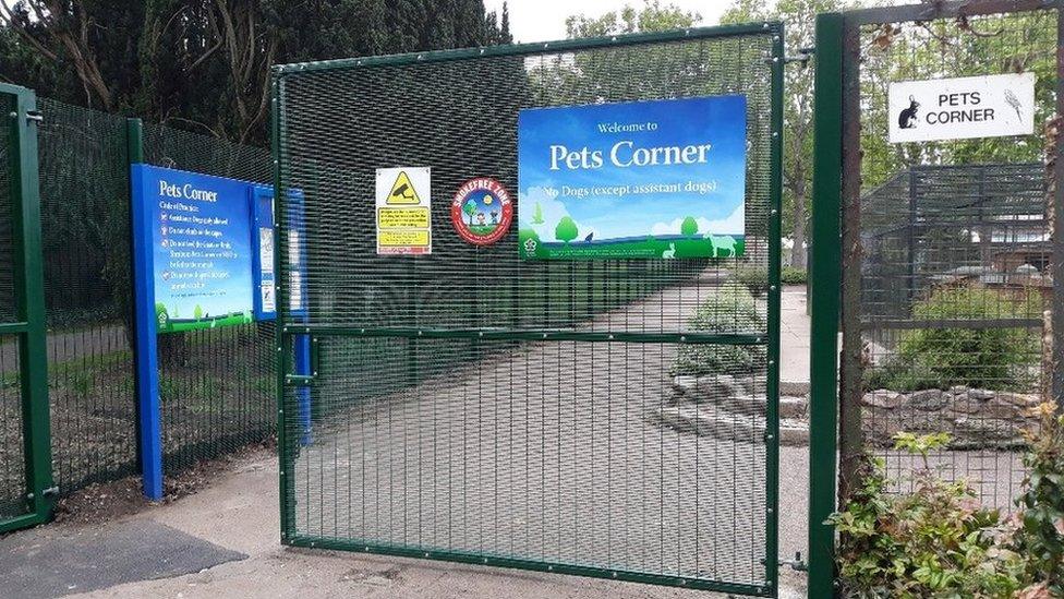 Pets Corner entrance