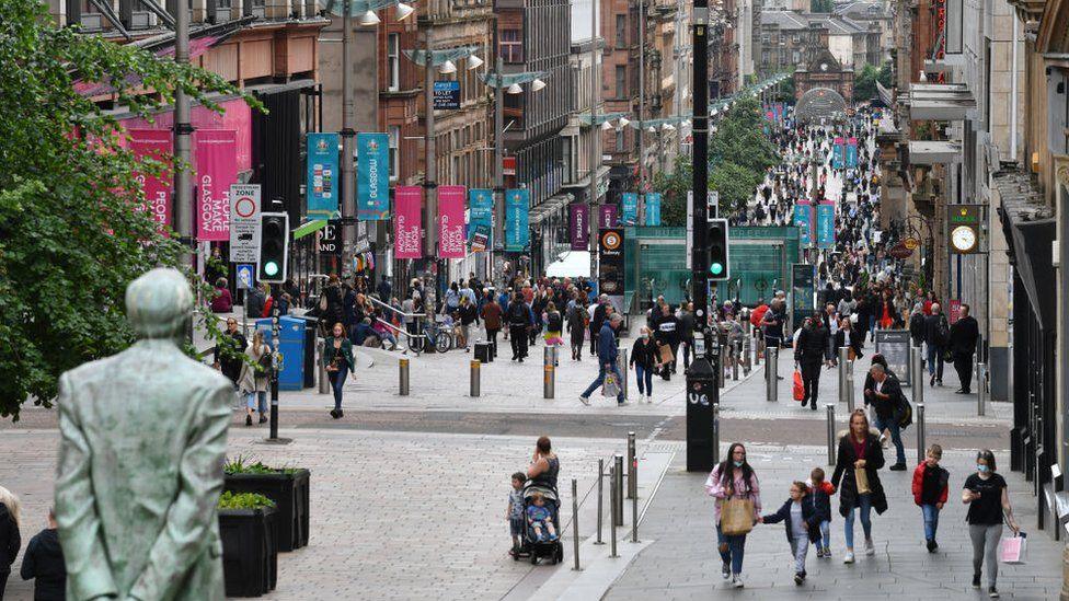 street in Glasgow