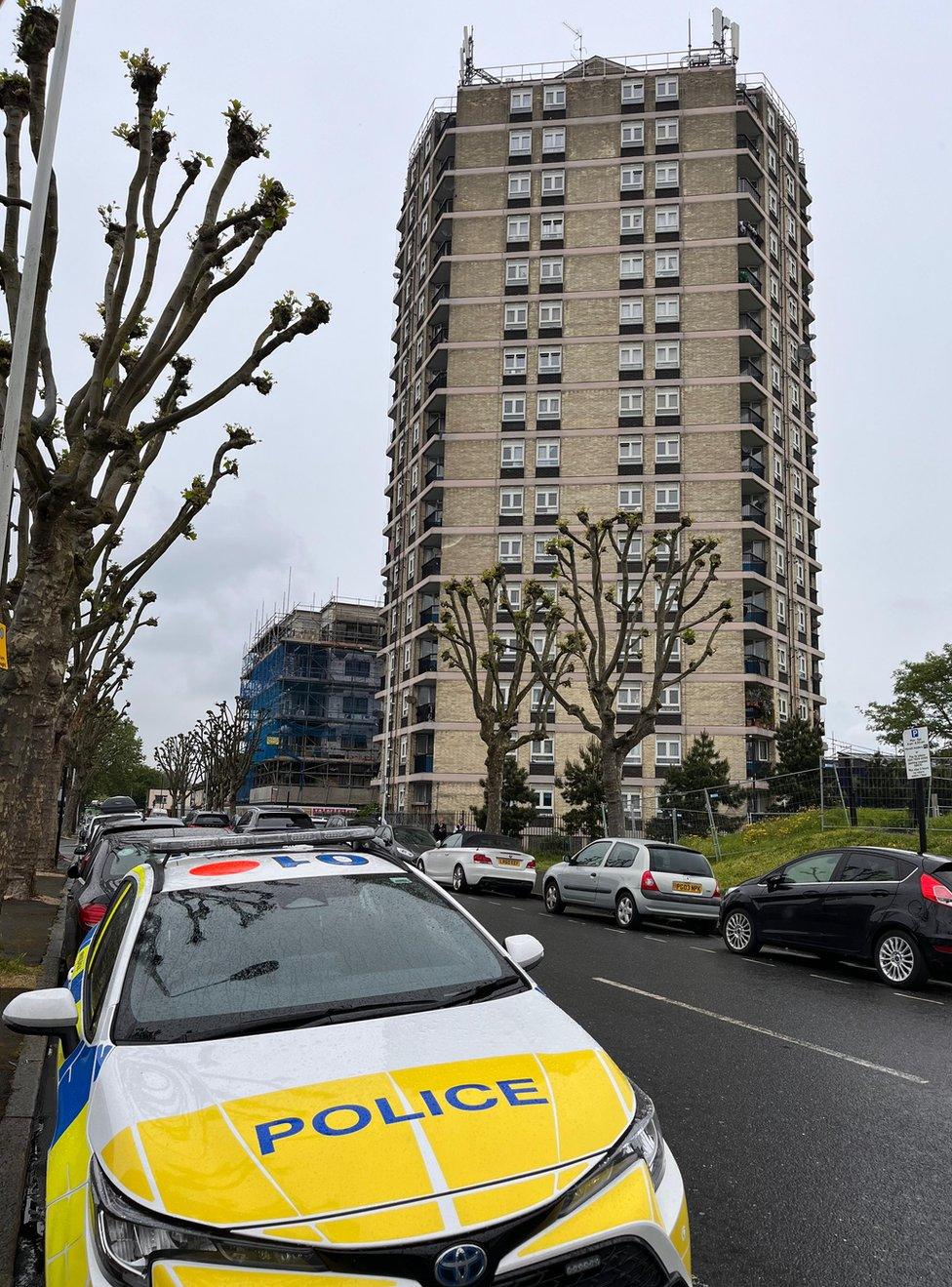 Block of flats on New City Road