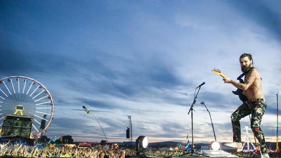 Biffy Clyro at T in the Park 2014