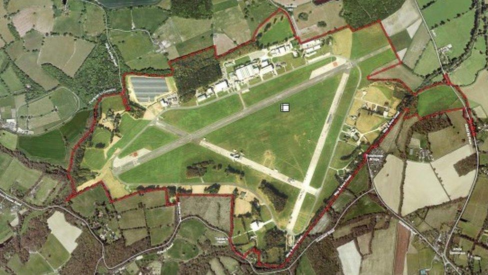 Dunsfold Park development site