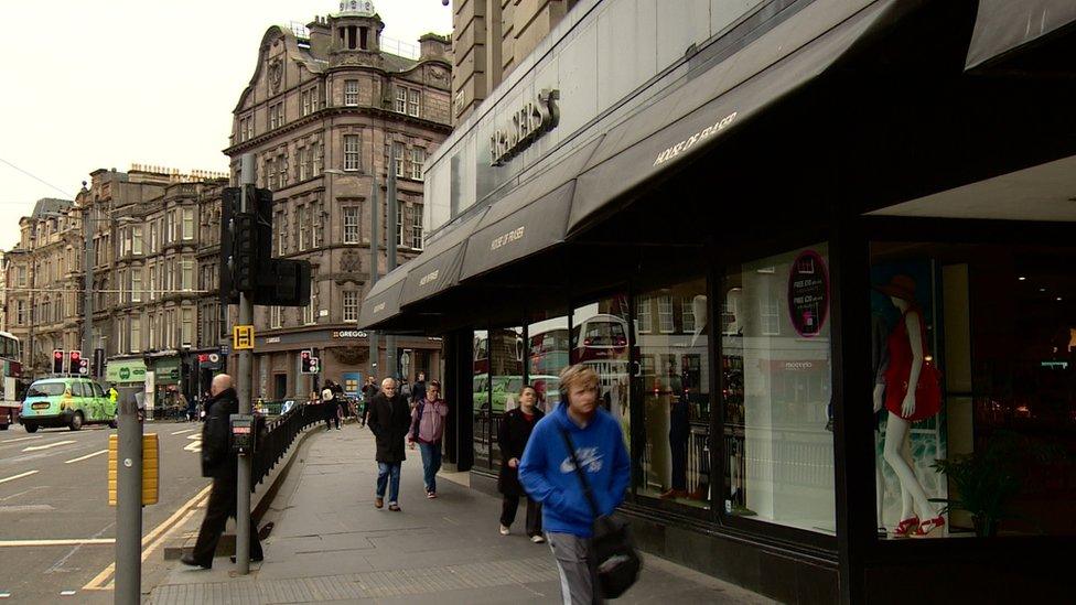 Princes Street store