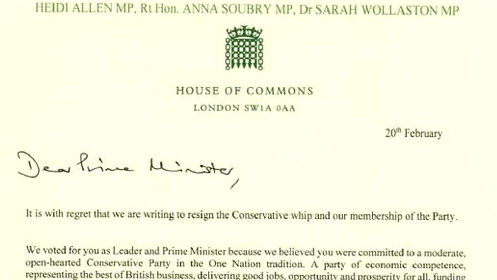 MPs letter