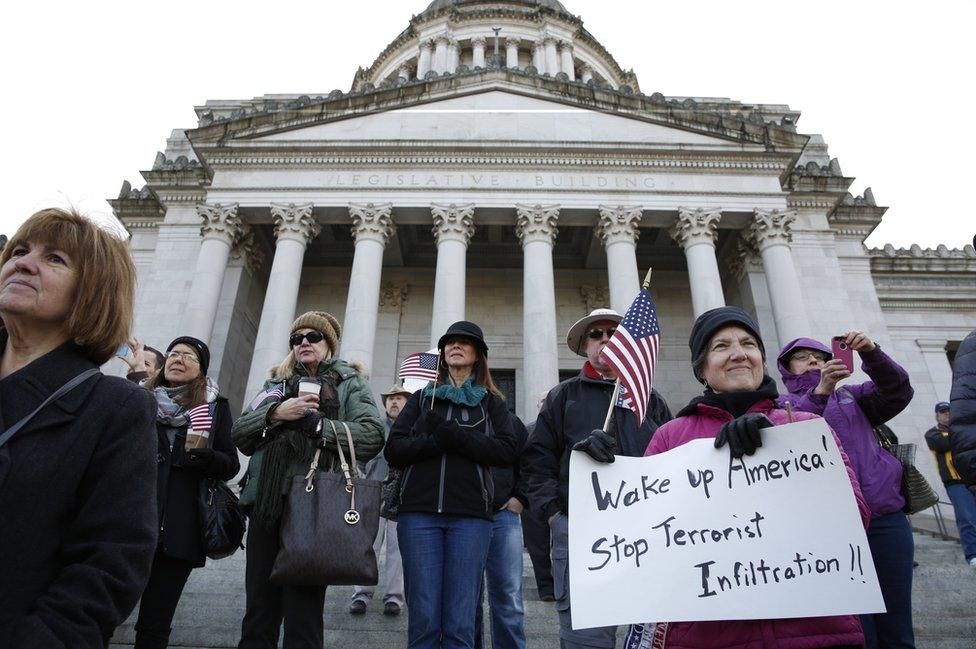 Protest in Washington