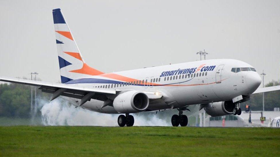 First flight evacuating British nationals from Sudan touches down at Stansted Airport