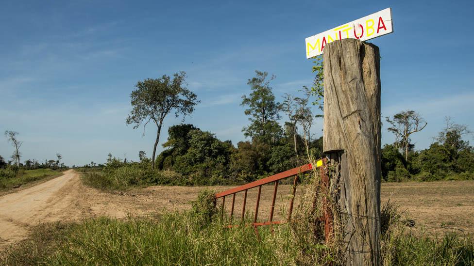 Manitoba sign