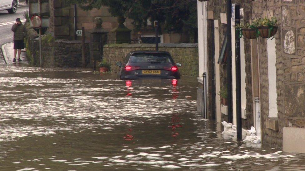 flooded street