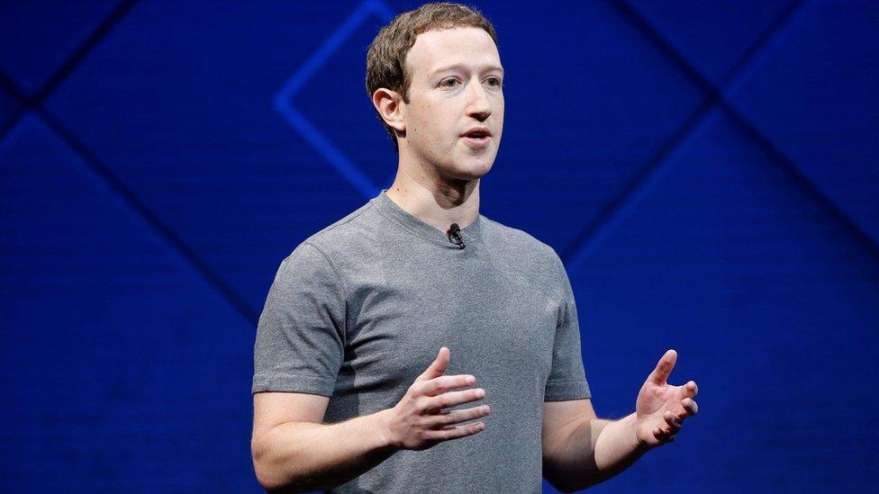 Facebook chief executive Mark Zuckerberg