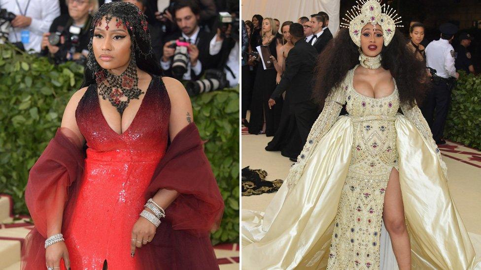 Nicki Minaj and Cardi B