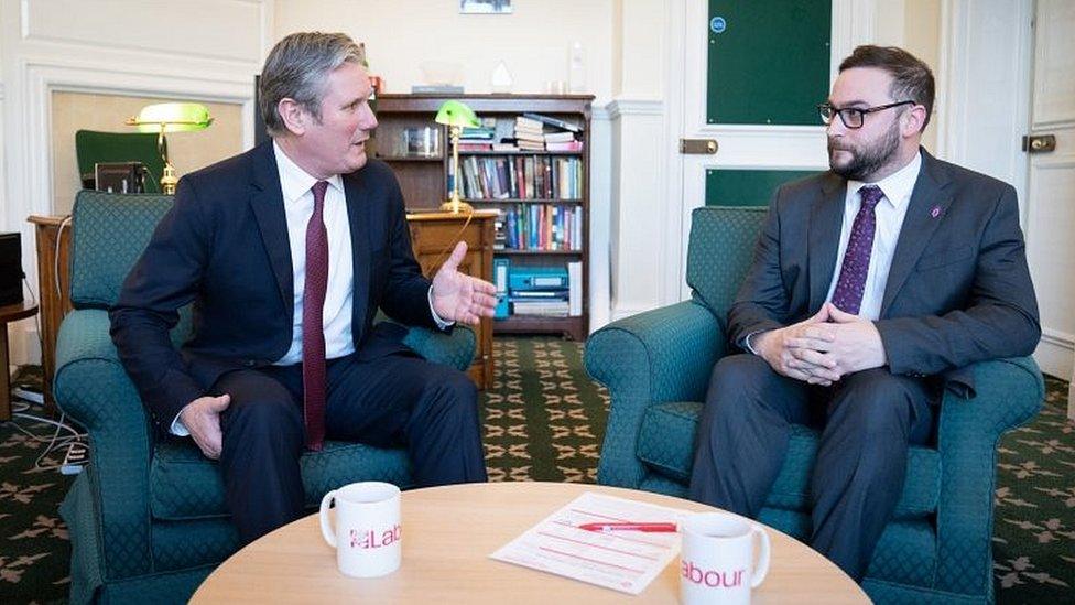 Sir Keir Starmer and Christian Wakeford