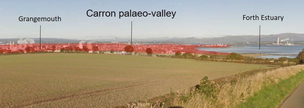 Carron buried palaeo-valley