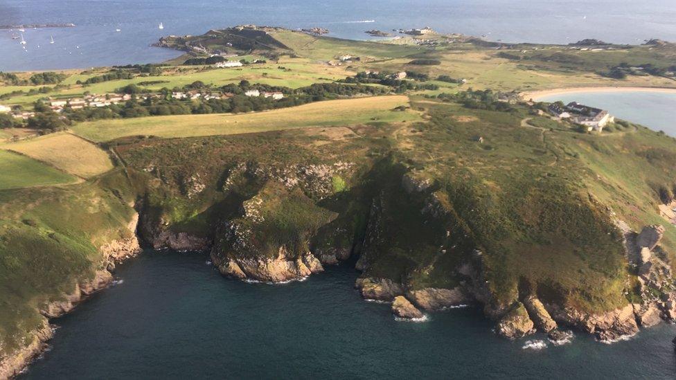 Alderney aerial