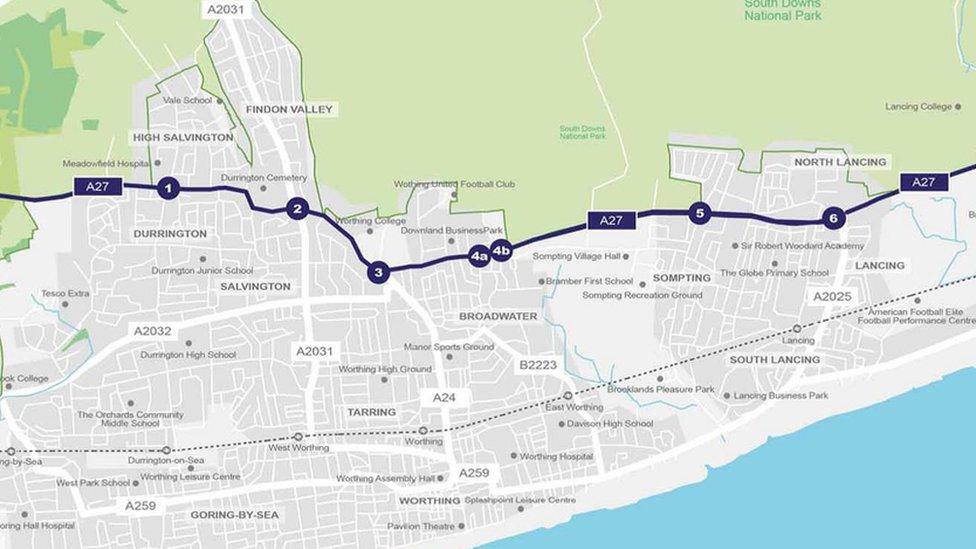 The six junctions due for a revamp