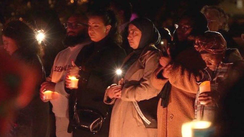 Vigil in Luton