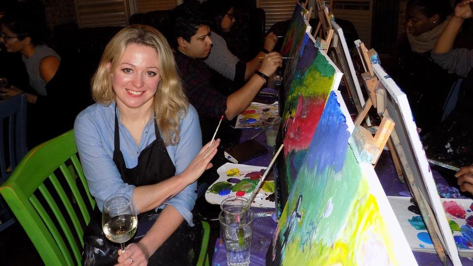 Writer Susie Bearne attended a Pop Up Painting class in London