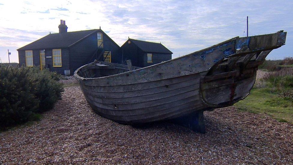 Derek Jarman's Dungeness cottage