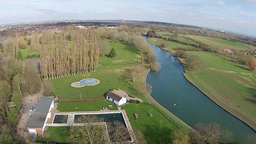 Abbey Meadow pool