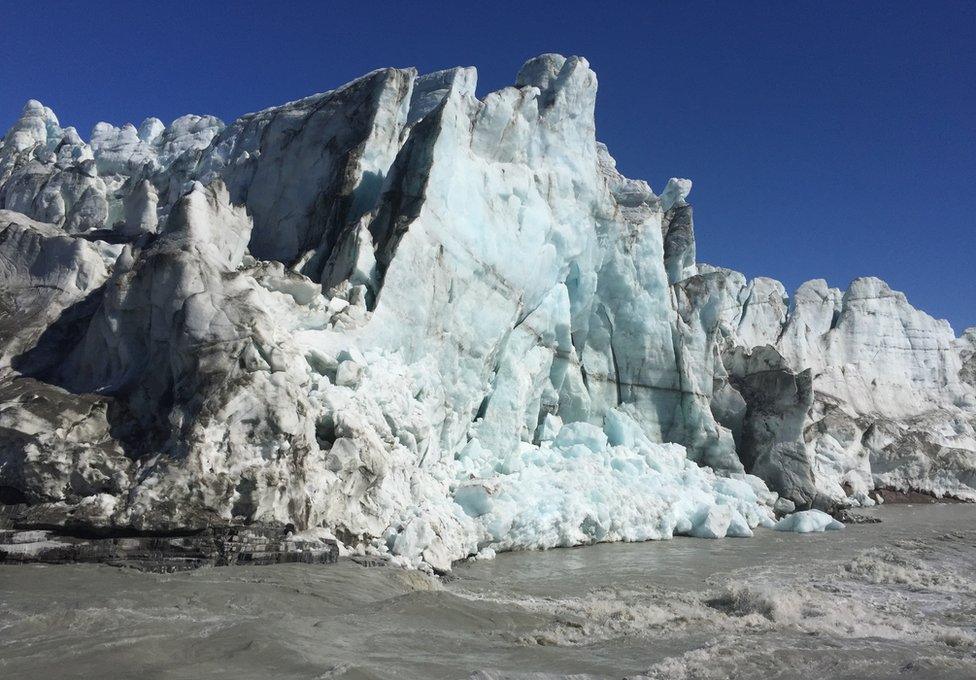 Greenland ice