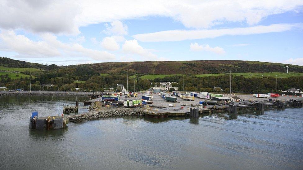 Cairnryan ferry port