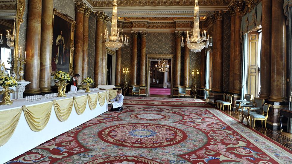 Blue Drawing Room, Buckingham Palace, 2011