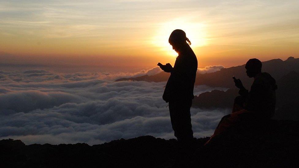 Porters on Mount Kilimanjaro