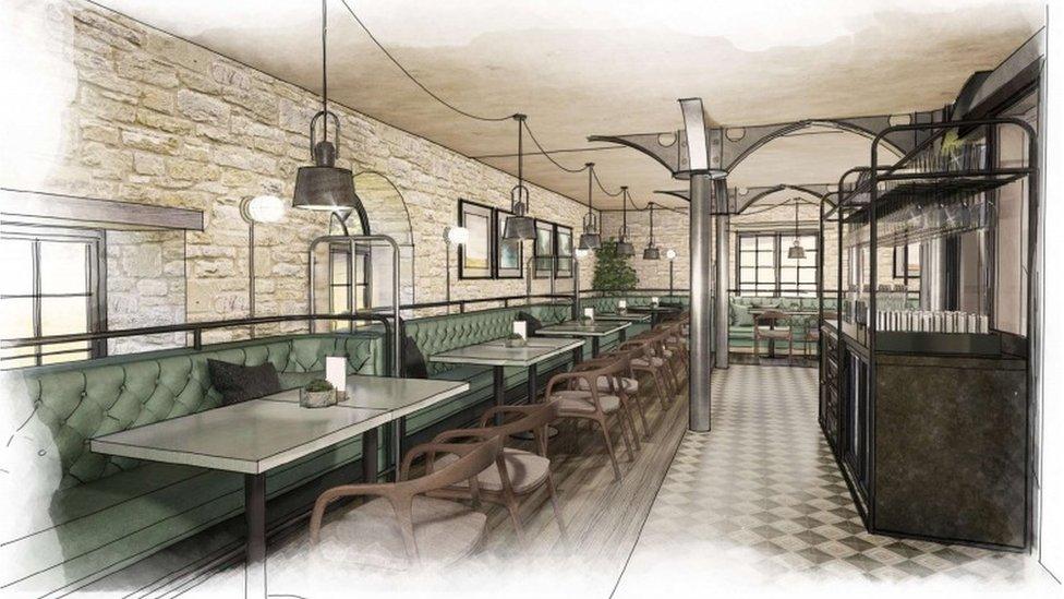 Tondu Ironworks - proposed restaurant