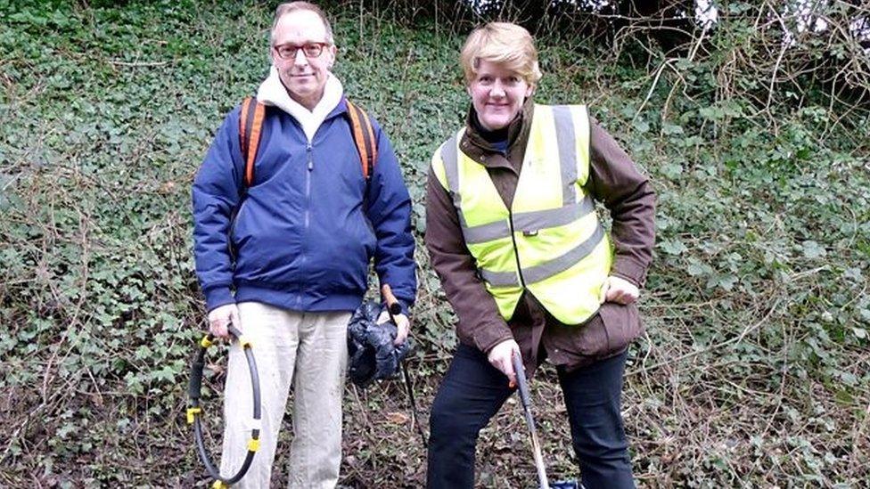 David Sedaris and Clare Balding