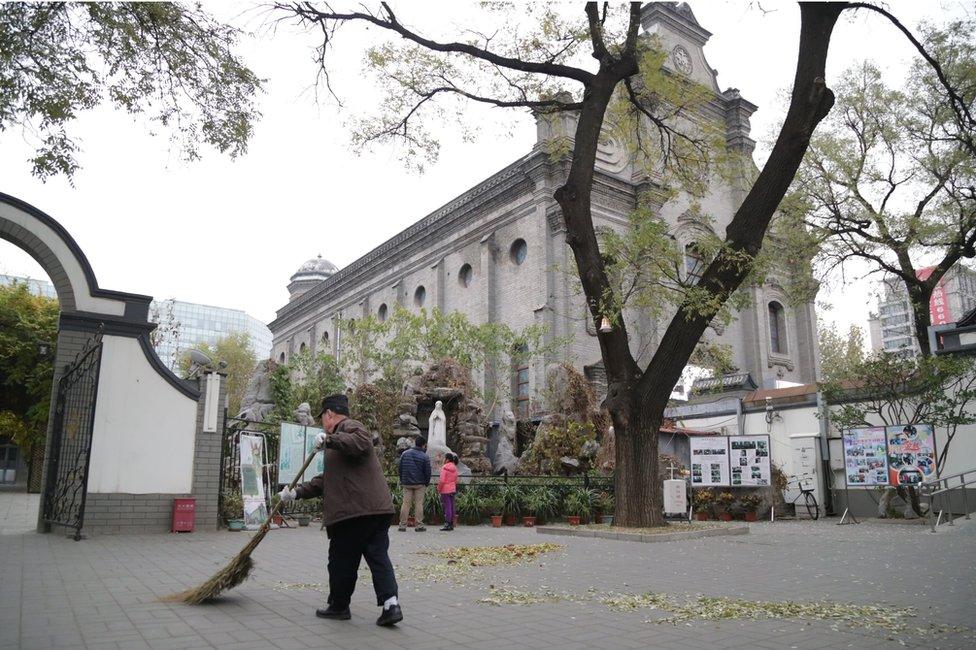 Beijing's Cathedral of the Immaculate Conception, colloquially known as the South Church or South Cathedral.