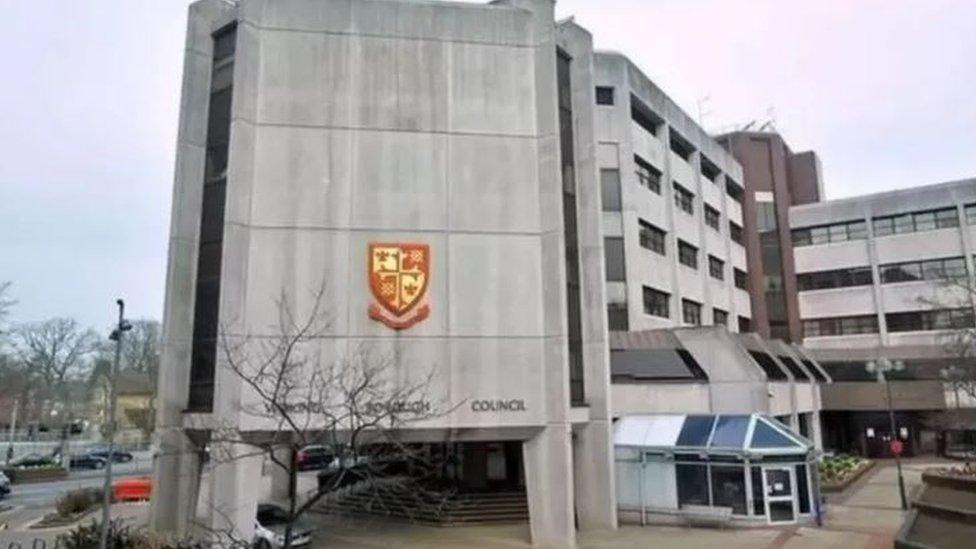 Outside view of Woking Borough Council