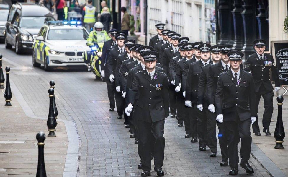 Police procession