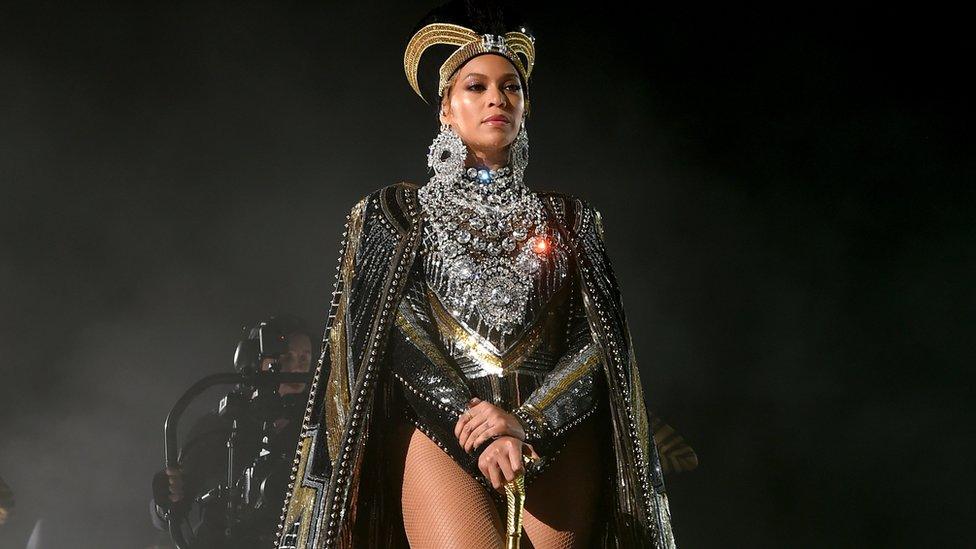 Beyonce as Nefertiti