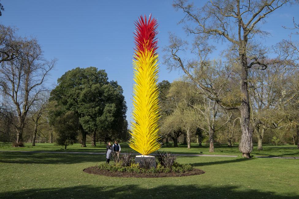 Scarlet and Yellow Icicle Tower, 2013