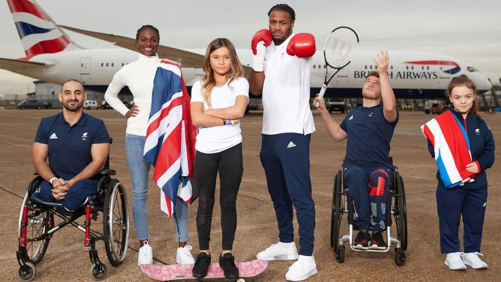 British Paralympic powerlifter Ali Jawad, World champion sprinter Dina Asher-Smith, Skateboarder Sky Brown, British Boxer Cheavon Clarke, Double Paralympic silver medallist Alfie Hewett and Paralympic swimmer Maisie Summers-Newton