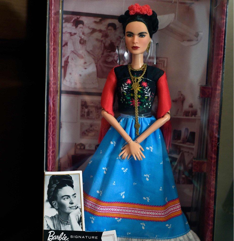 Frida Kahlo Barbie doll