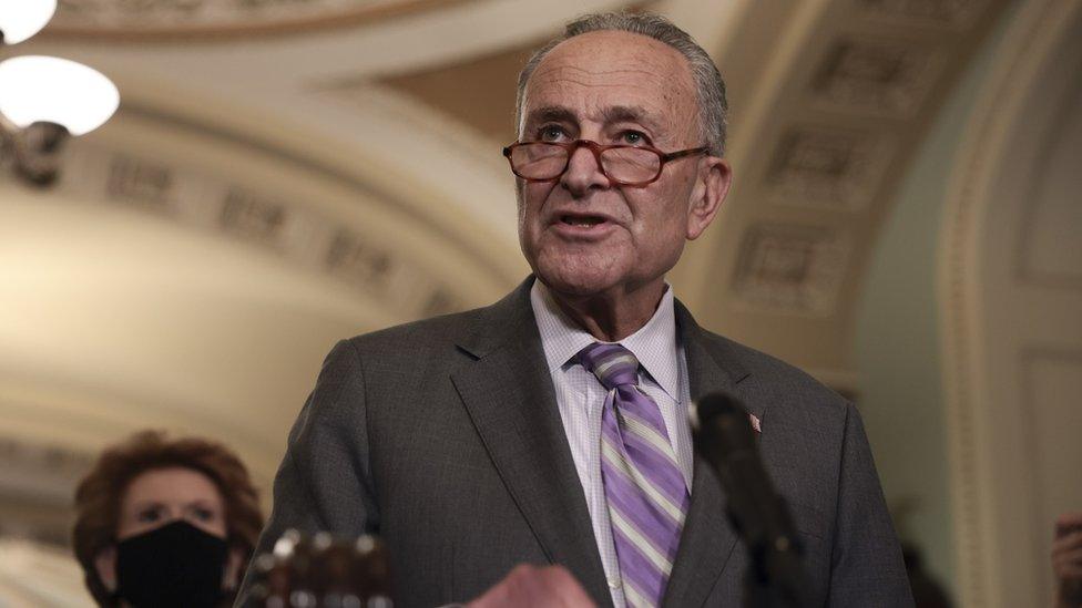 Senate Majority Leader Chuck Schumer