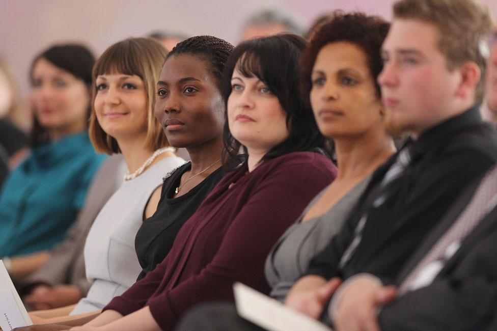 People becoming German citizens in 2011