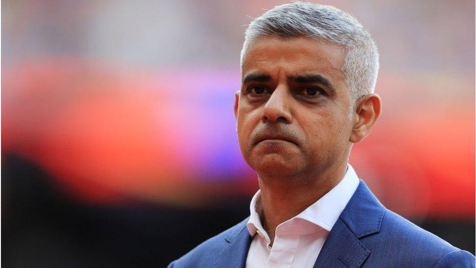 London Mayor Sadiq Khan