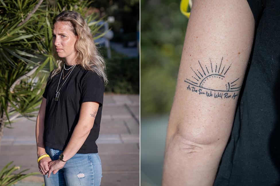 Yamit Ashkenazi has a new tattoo, to which she will add missing rays of sunshine when her sister returns.