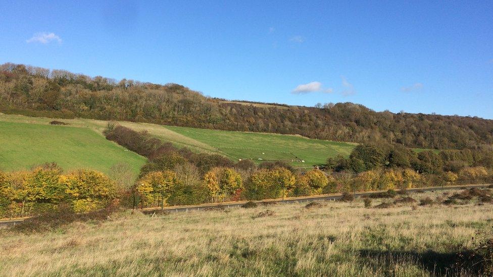 The view of Farthingloe