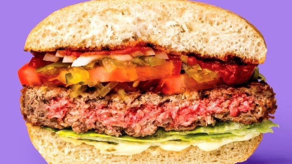 Impossible Foods' bleeding veggie burger