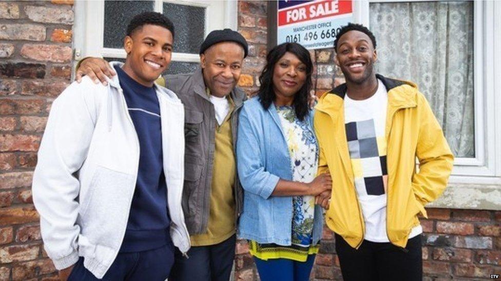 The Bailey family from Corrie