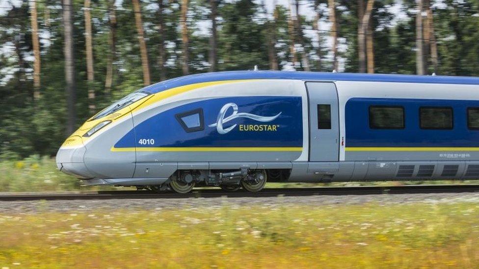 Eurostar train