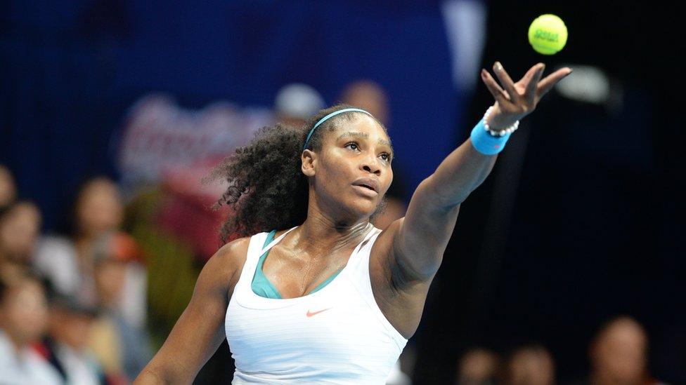 Serena Williams' award has been shadowed by criticism that racehorse American Pharaoh deserved the title.