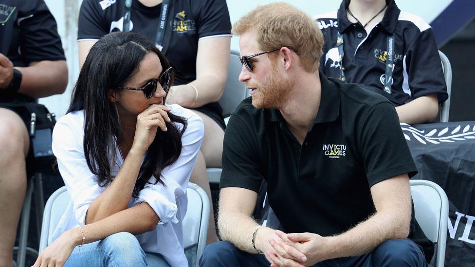 Markle and Harry at Invictus Games