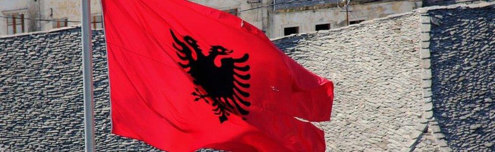 Flag of Albania